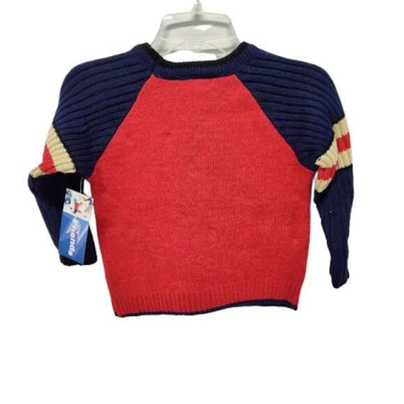 Just Friends Y2K Boy's Teddy Bear Sweater Size 2T NWTs - Picture 2 of 6